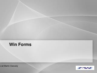 Win Forms