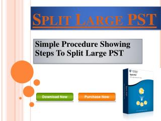 How to Split PST File