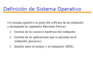 CLASIFICACIÓN DE LOS SISTEMAS OPERATIVOS