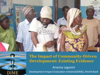 The Impact of Community-Driven Development: Existing Evidence