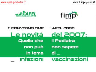 La prossima riunione dell'APEG avverrà giovedi 27 novembre