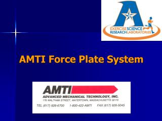 AMTI Force Plate System