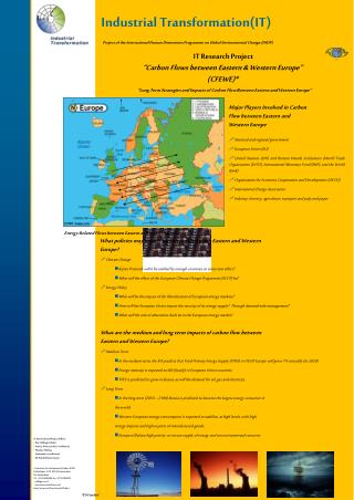 IT International Project Office: Pier Vellinga (chair) Anna J. Wieczorek (co-ordinator)