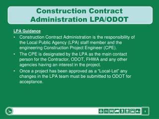 LPA Guidance