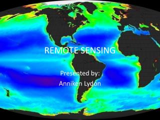 REMOTE SENSING