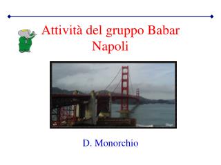 Attività del gruppo Babar Napoli