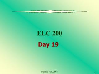 ELC 200