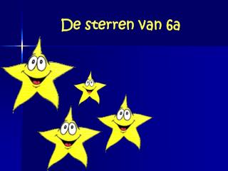 De sterren van 6a