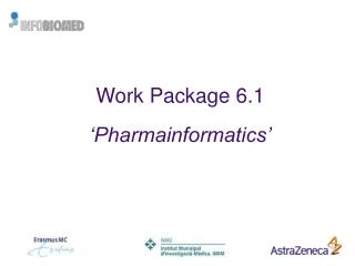 Work Package 6.1 ‘Pharmainformatics’