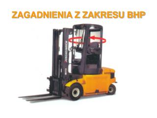 ZAGADNIENIA Z ZAKRESU BHP