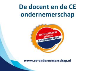 De docent en de CE ondernemerschap