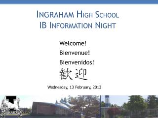 IB at Ingraham High School