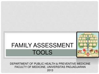 FAMILY ASSESSMENT TOOLS