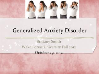 Generalized Anxiety Disorder