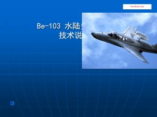 Be-103 水陆多用途飞机 技术说明书