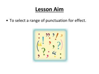 Lesson Aim