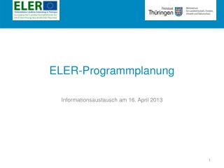 ELER-Programmplanung