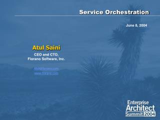 Service Orchestration