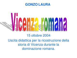 15 ottobre 2004