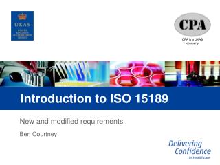 Introduction to ISO 15189