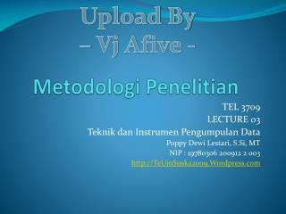 Metodologi Penelitian