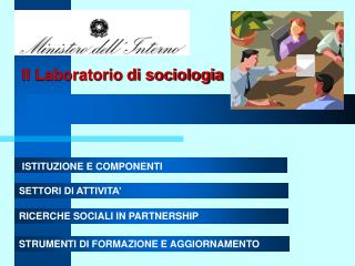 Il Laboratorio di sociologia