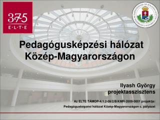 Pedagógusképzési hálózat Közép-Magyarországon