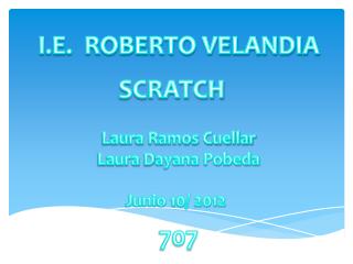 I.E. ROBERTO VELANDIA