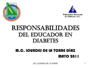 RESPONSABILIDADES DEL EDUCADOR EN DIABETES