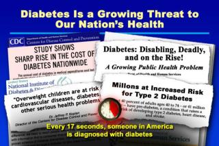 Diabetes Is a Growing Threat to Our Nation ’ s Health