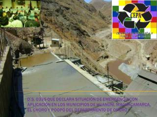 CORIDUP, organización de comunidades afectadas por la contaminación ambiental del Dpto. de Oruro..