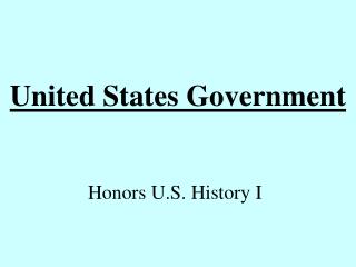 United States Government