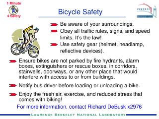 Bicycle Safety