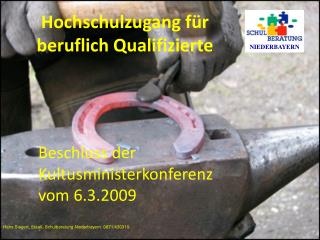 Hochschulzugang für beruflich Qualifizierte