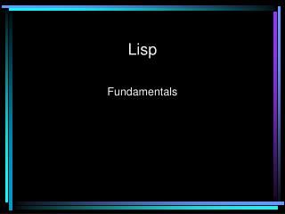 Lisp