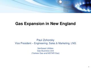 Gas Expansion in New England