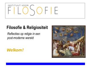 Filosofie &amp; Religiositeit