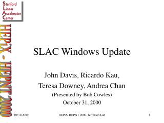 SLAC Windows Update