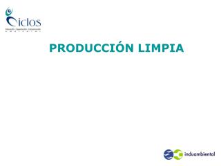 PRODUCCIÓN LIMPIA