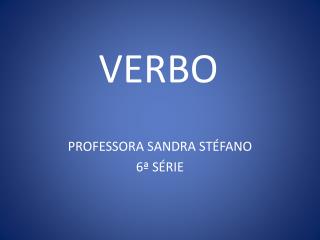 VERBO