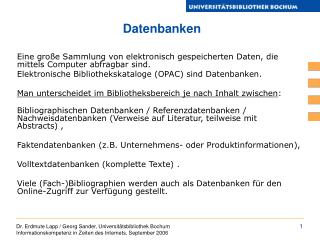 Datenbanken