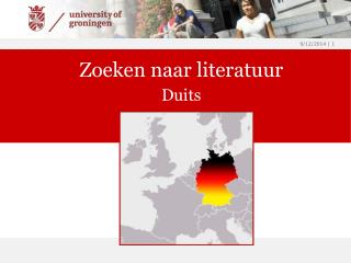 Zoeken naar literatuur