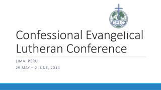 Confessional Evangelical Lutheran Conference