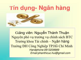 T ín dụng- Ngân hàng