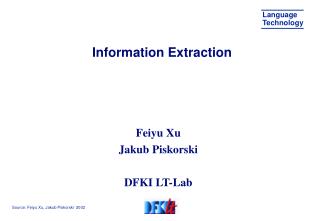 Information Extraction