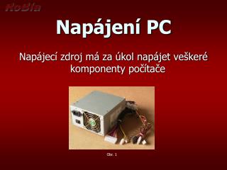 Napájení PC