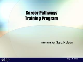 Career Pathways Training Program