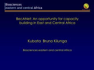 Biosciences eastern and central Africa