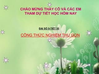 CHÀO MỪNG THẦY CÔ VÀ CÁC EM THAM DỰ TIẾT HỌC HÔM NAY