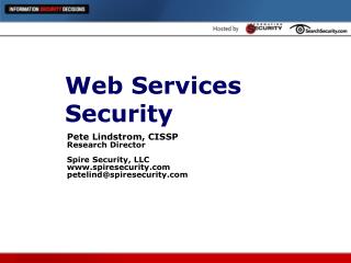 Web Services Security